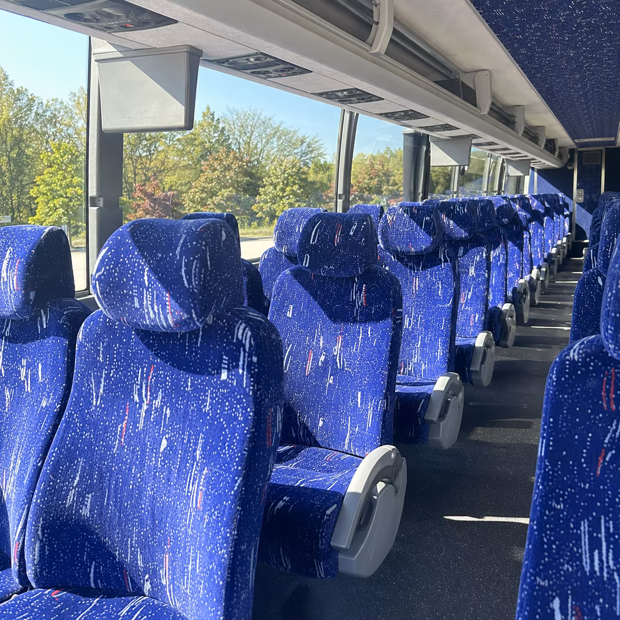tyler religious group transportation onboard seating